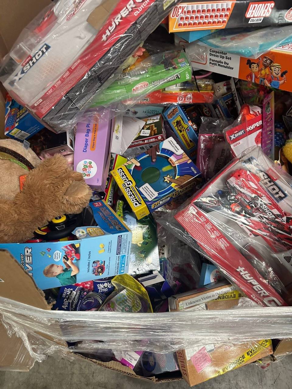 Liquidation Toy Pallets USA