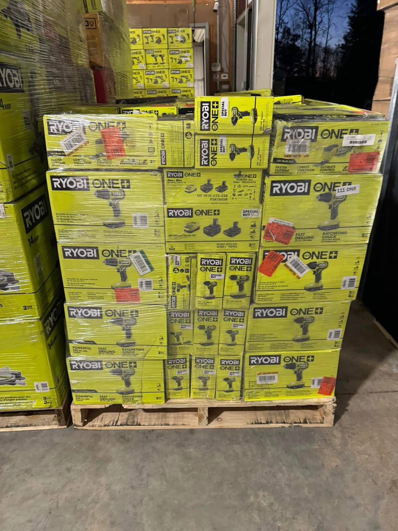 Ryobi Cordless Power Tools