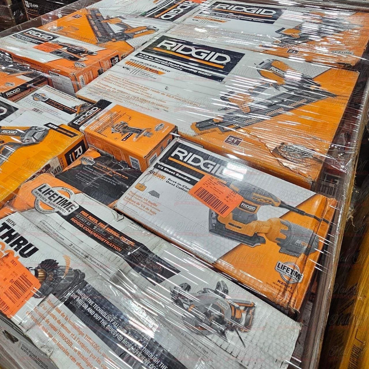 RIDGID Power Tools Wholesale Pallets