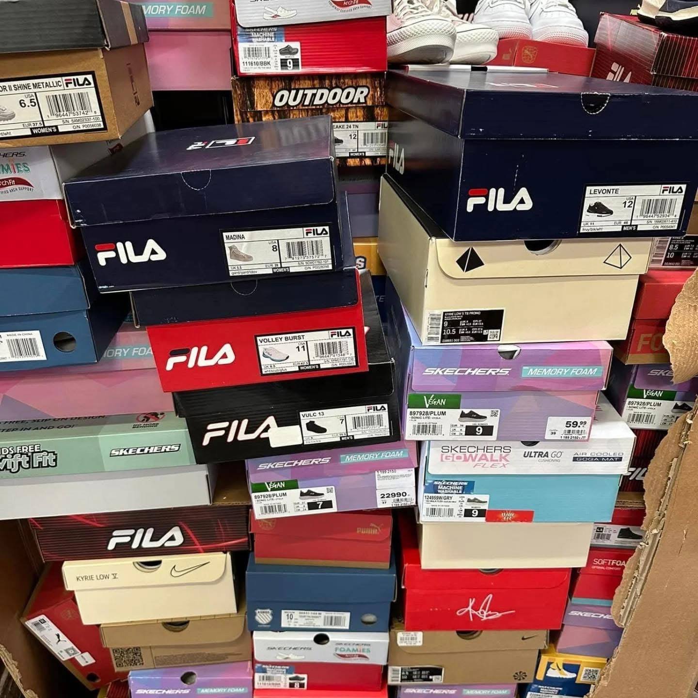 Pallets Of Shoes For Sale