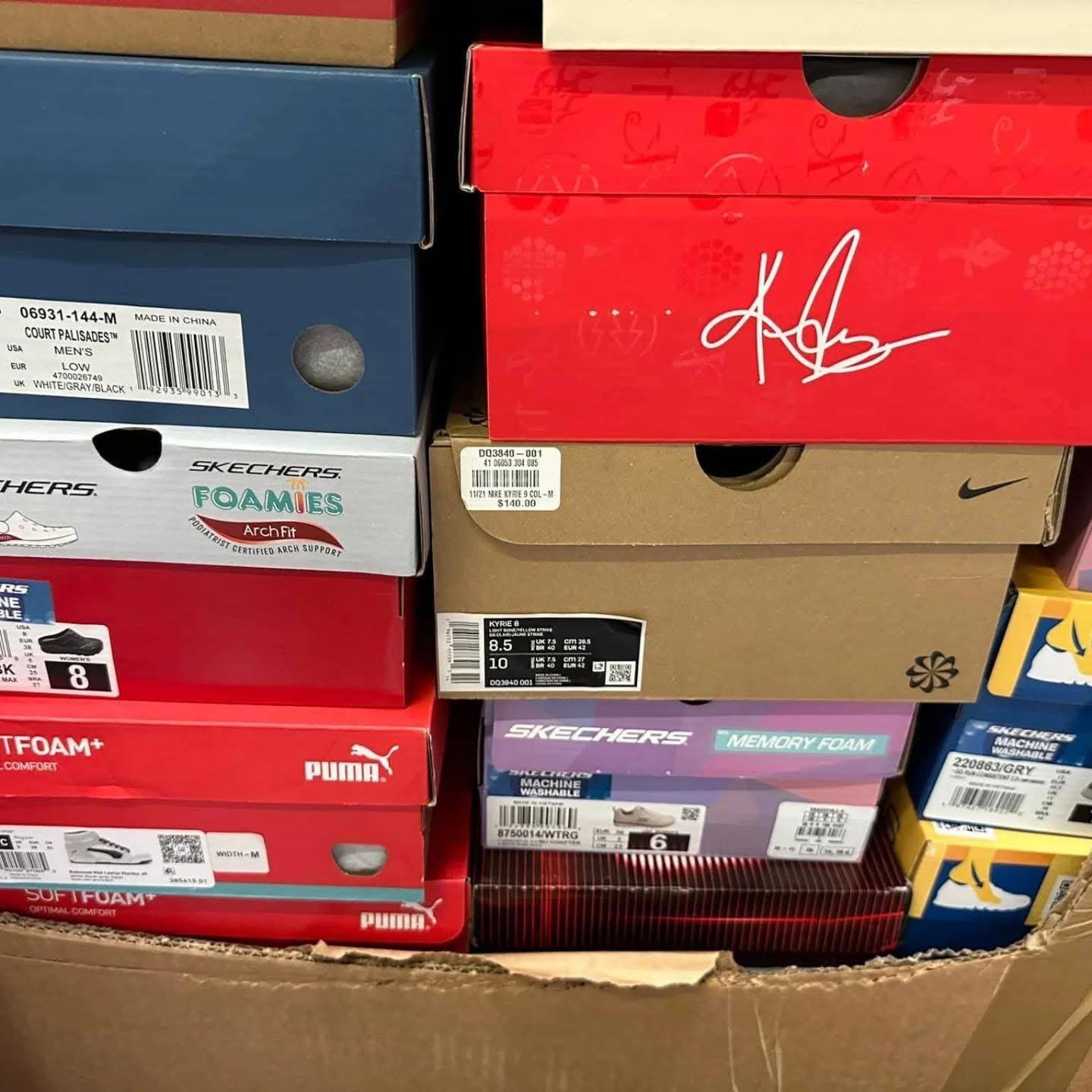 Pallets Of Shoes For Sale