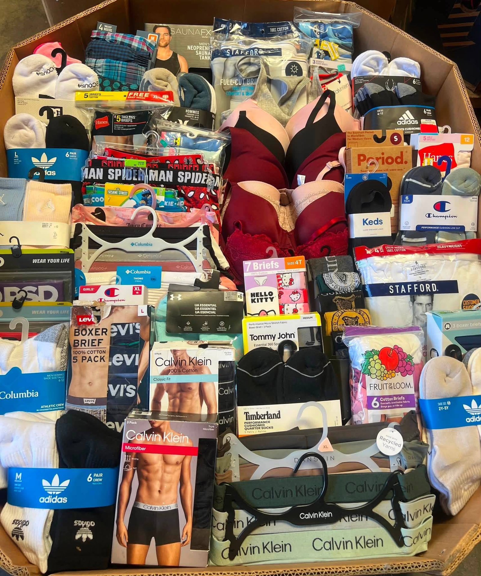 Women’s & Men’s Undergarments Mixed Pallet