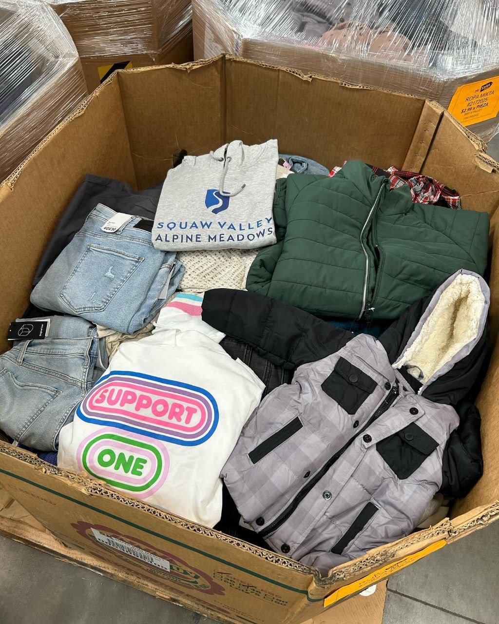 Mixed Clothing Pallet